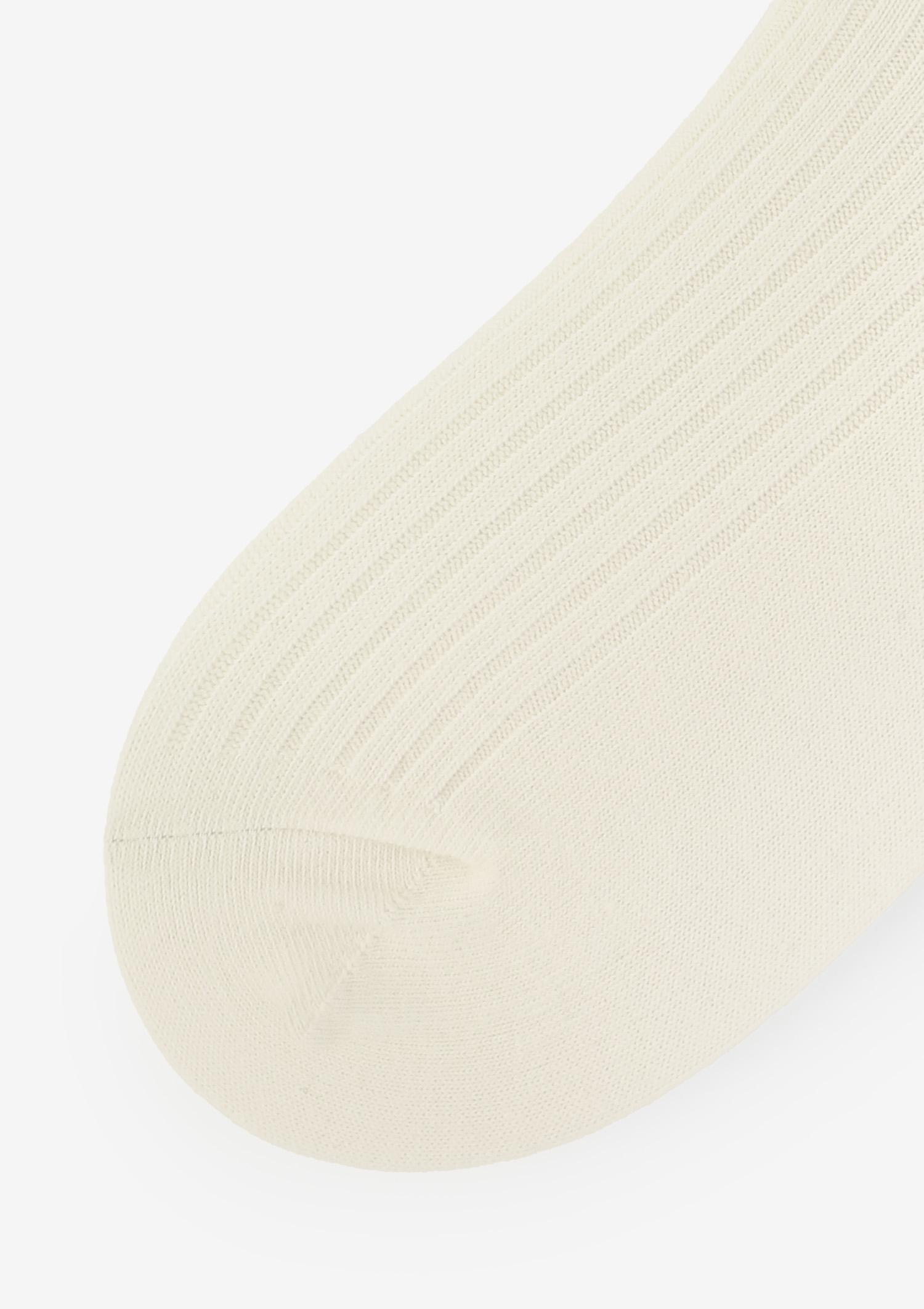 Skarpetki z przetarciami MY COOL SOCKS ecru Skarpetki z przetarciami MY COOL SOCKS ecru