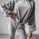 Komplet welurowy damski Blum Ola Voga szary