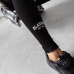 Komplet dzianinowy Opal Ola Voga czarny