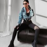 Kombinezon dopasowany Karly Ola Voga czarny