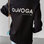 Marynarka oversize Vanet Ola Voga czarna