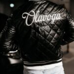 Kurtka przejściowa bomberka męska Medre Ola Voga czarna