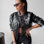 Kurtka bomberka damska Komi Ola voga czarna