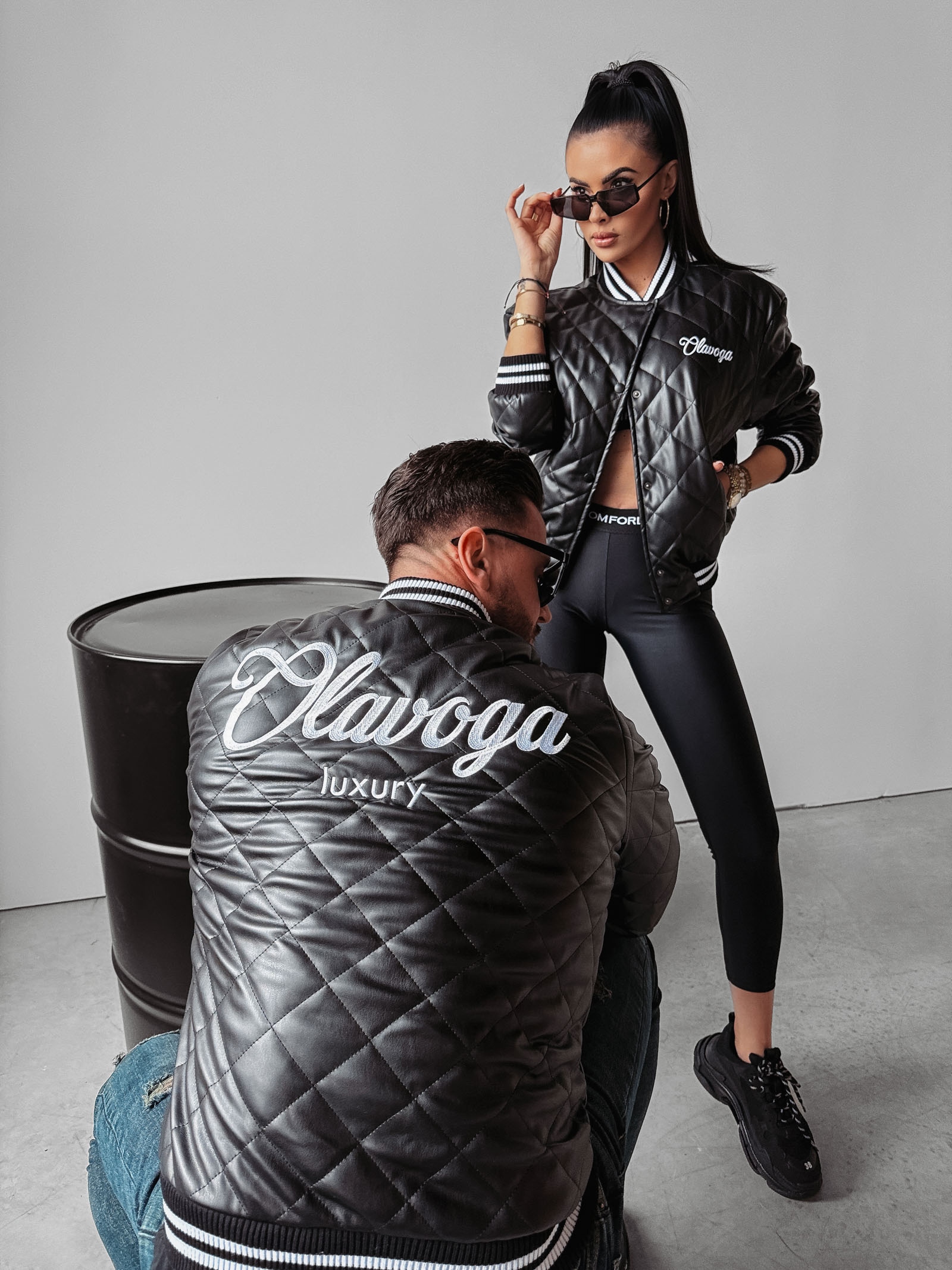 Kurtka bomberka damska Komi Ola voga czarna