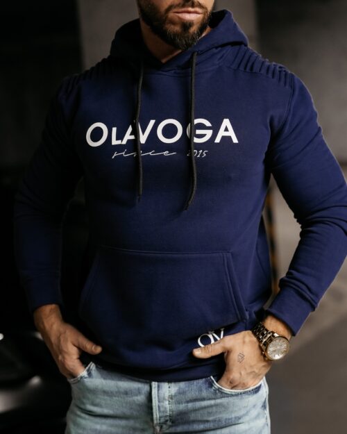 Bluza męska z kapturem Pedro Ola Voga granatowa
