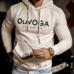 Bluza męska z kapturem Pedro Ola Voga ecru