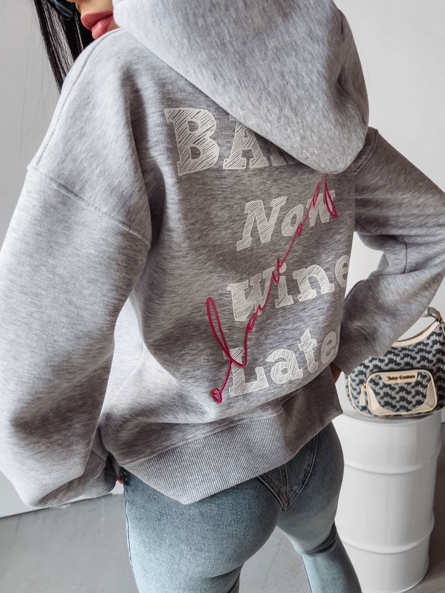 Bluza damska z Mickey Tikus Ola Voga szara