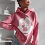 Bluza damska z Mickey Tikus Ola Voga różowa