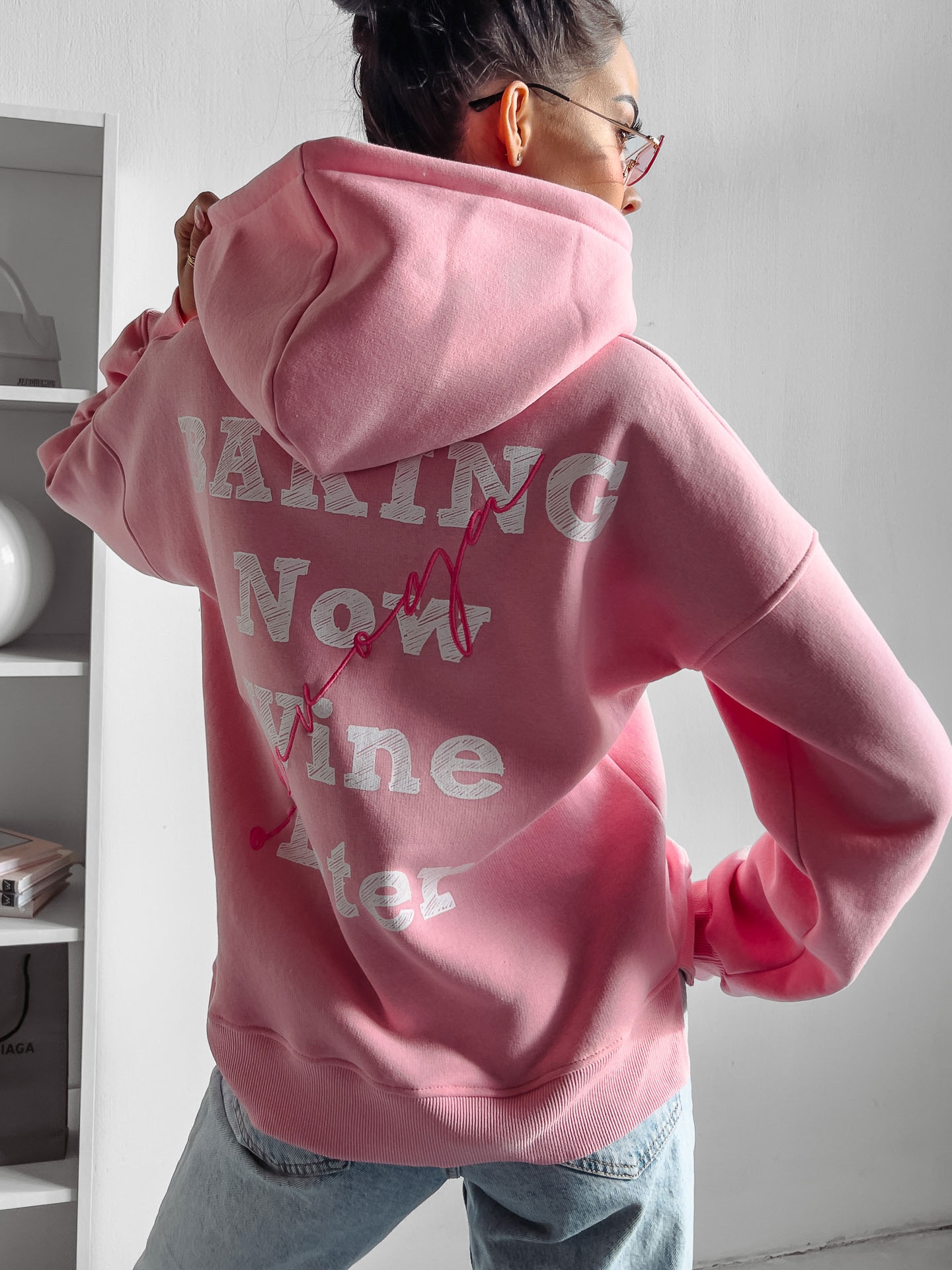 Bluza damska z Mickey Tikus Ola Voga różowa Bluza damska z Mickey Tikus Ola Voga różowa