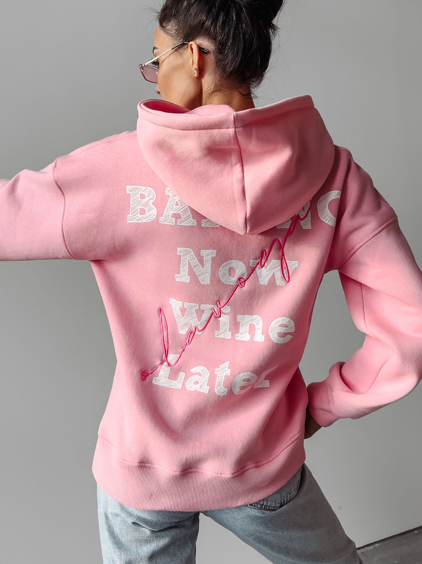 Bluza damska z Mickey Tikus Ola Voga różowa Bluza damska z Mickey Tikus Ola Voga różowa