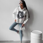 Bluza damska z Mickey Tikus Ola Voga ecru