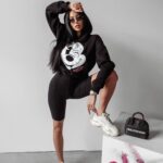 Bluza damska z Mickey Tikus Ola Voga czarna