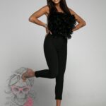 Spodnie eleganckie Moss czarne