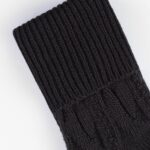 Skarpety damskie ciepłe z wełną czarne