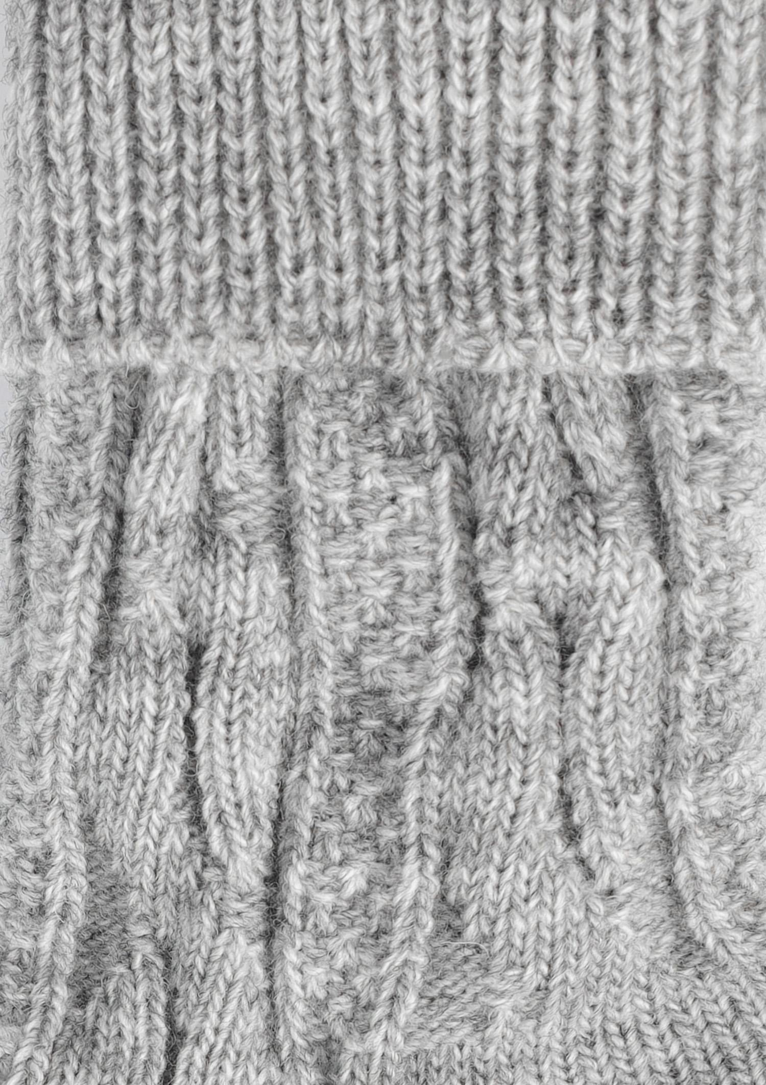 Skarpety damskie ciepłe z wełną szare Skarpety damskie ciepłe z wełną szare