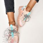 Buty sportowe Madam Balm pudrowe