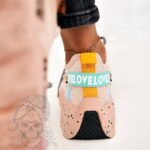 Buty sportowe Madam Balm pudrowe