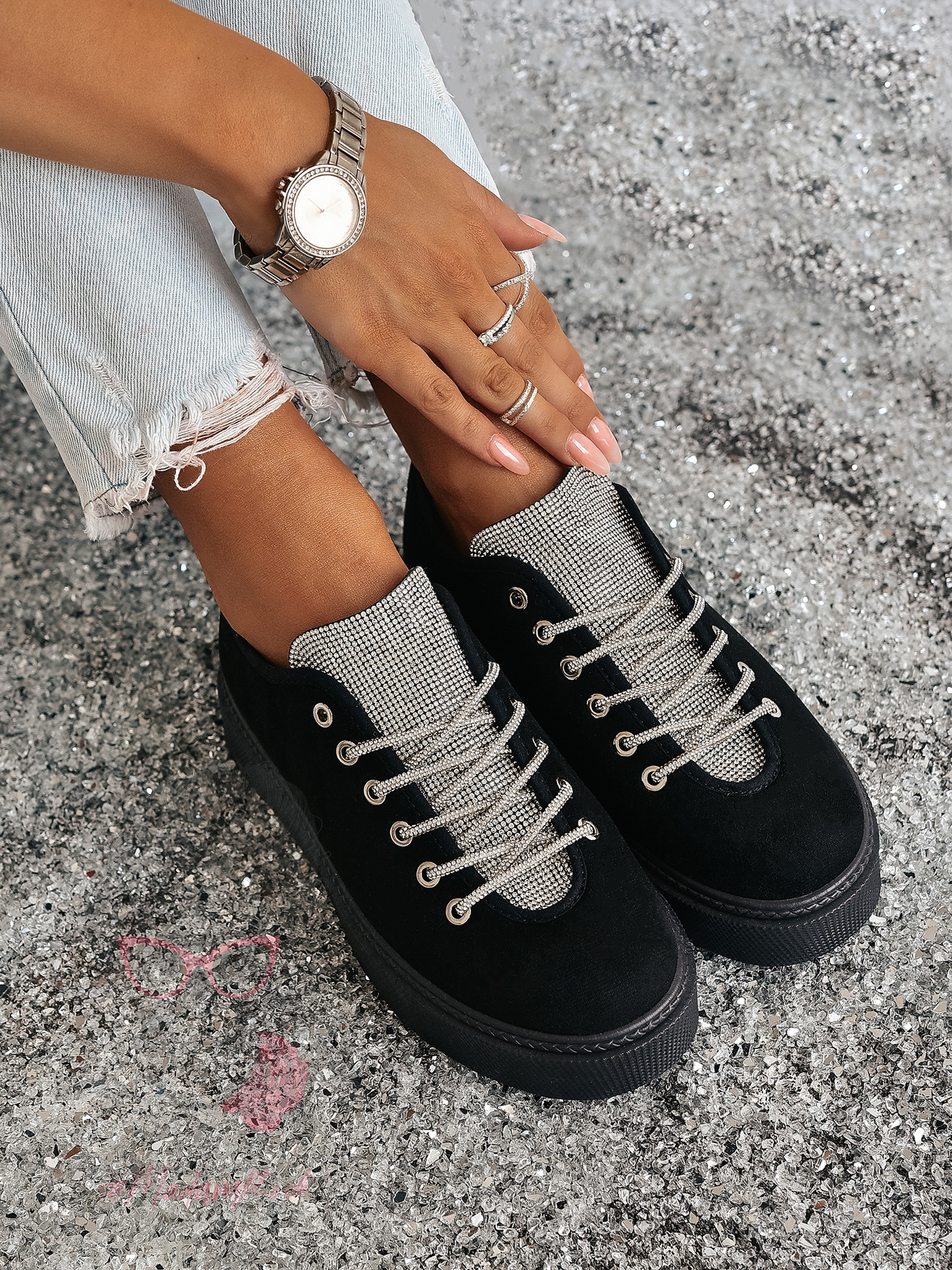 Buty sportowe Rock Gimme Gimme czarne Buty sportowe Rock Gimme Gimme czarne