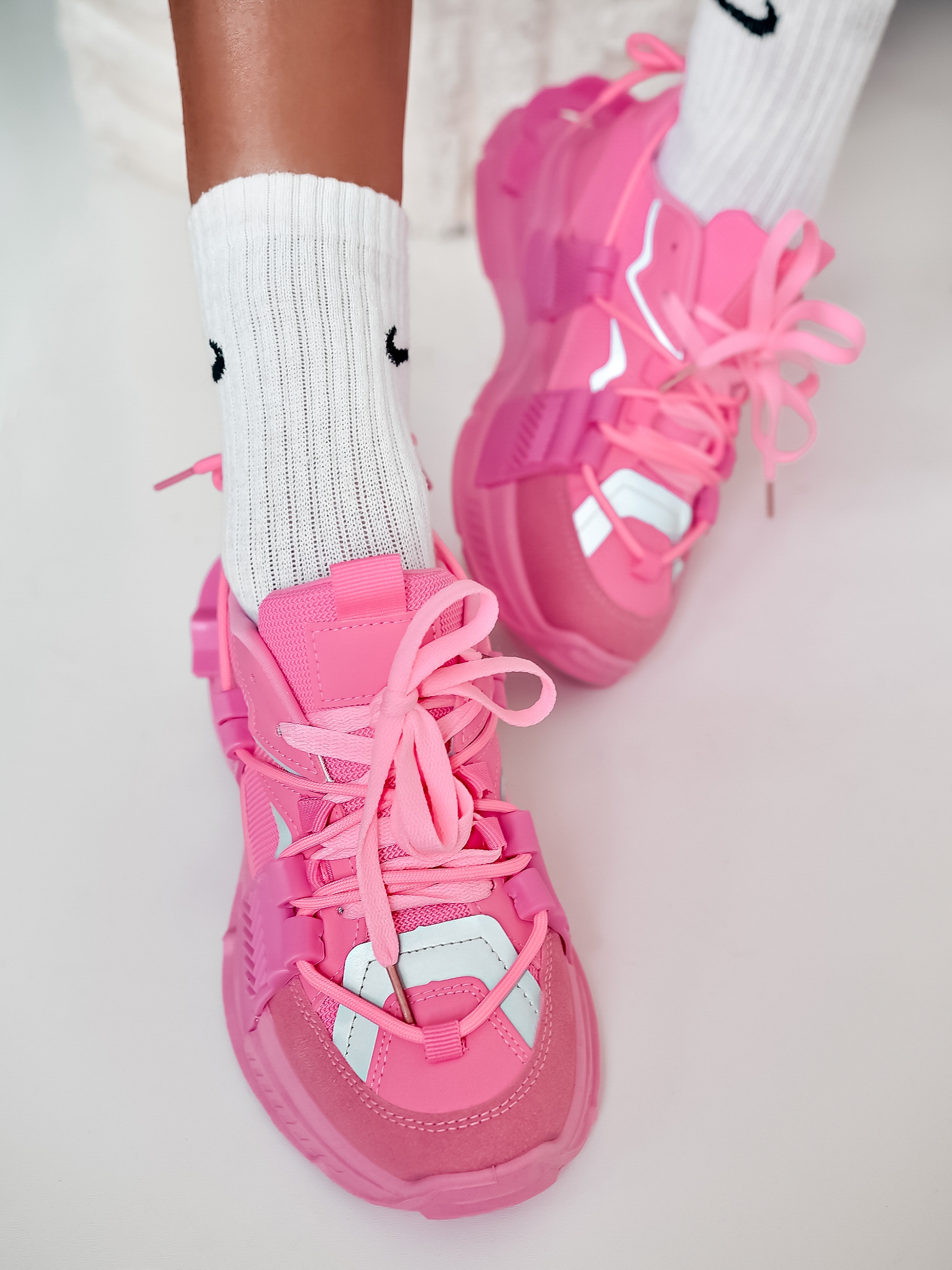 Buty sportowe Madam FeelGood różowe