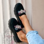 Mokasyny Madam Alecta czarne