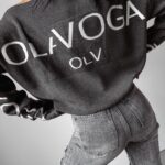 Sweter oversize Joanna Ola Voga c.melanż