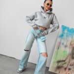 Bluza kangurka Blame Ola Voga szara