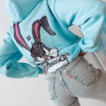 Bluza kangurka Blame Ola Voga błękitna