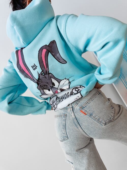 Bluza kangurka Blame Ola Voga błękitna