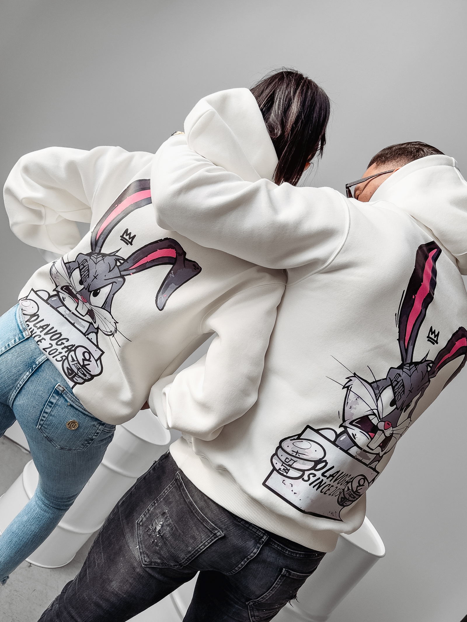 Bluza męska kangurka Blame Men Ola Voga ecru Bluza męska kangurka Blame Men Ola Voga ecru