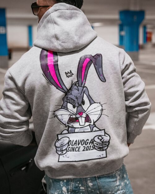 Bluza męska kangurka Blame Men Ola Voga szara