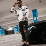 Bluza oversize UNISEX Colm Ola Voga czarna