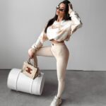 Bluza oversize UNISEX COLM OLAVOGA beżowa