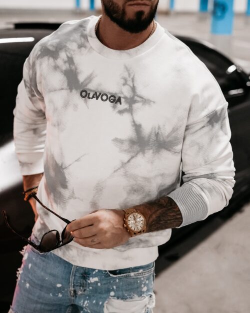 Bluza oversize UNISEX COLM OLAVOGA szara