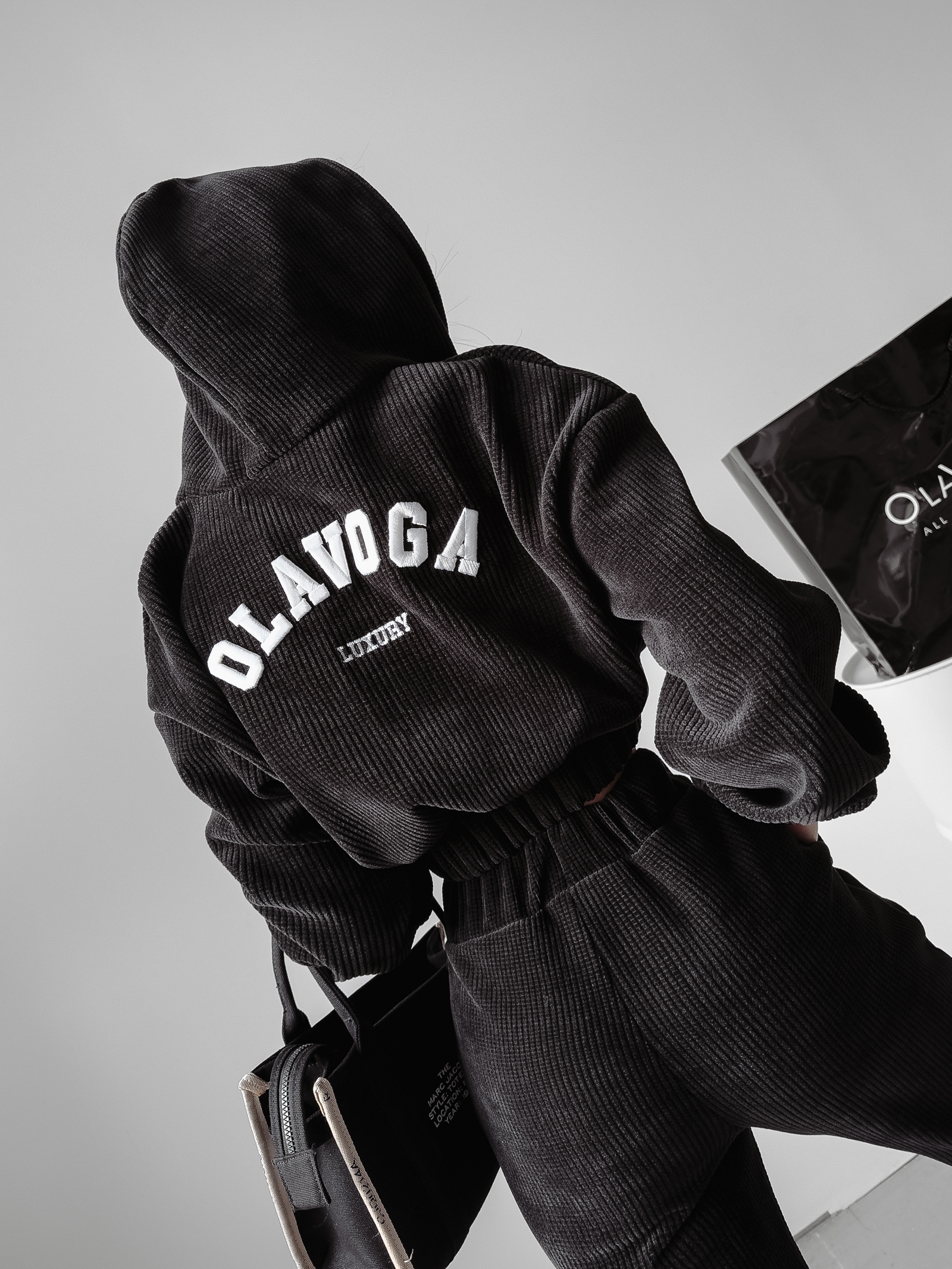 Komplet damski dresowy Prime Ola Voga czarny