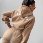 Komplet damski dresowy Prime Ola Voga beżowy