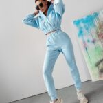 Komplet damski dresowy Prime Ola Voga błękitny