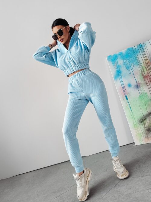 Komplet damski dresowy Prime Ola Voga błękitny