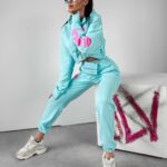 Komplet dresowy Emea Ola Voga błękitny