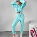 Komplet dresowy Emea Ola Voga błękitny