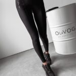 Legginsy elastyczne Coco Ola Voga czarne