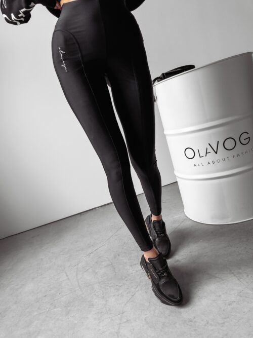 Legginsy elastyczne Coco Ola Voga czarne