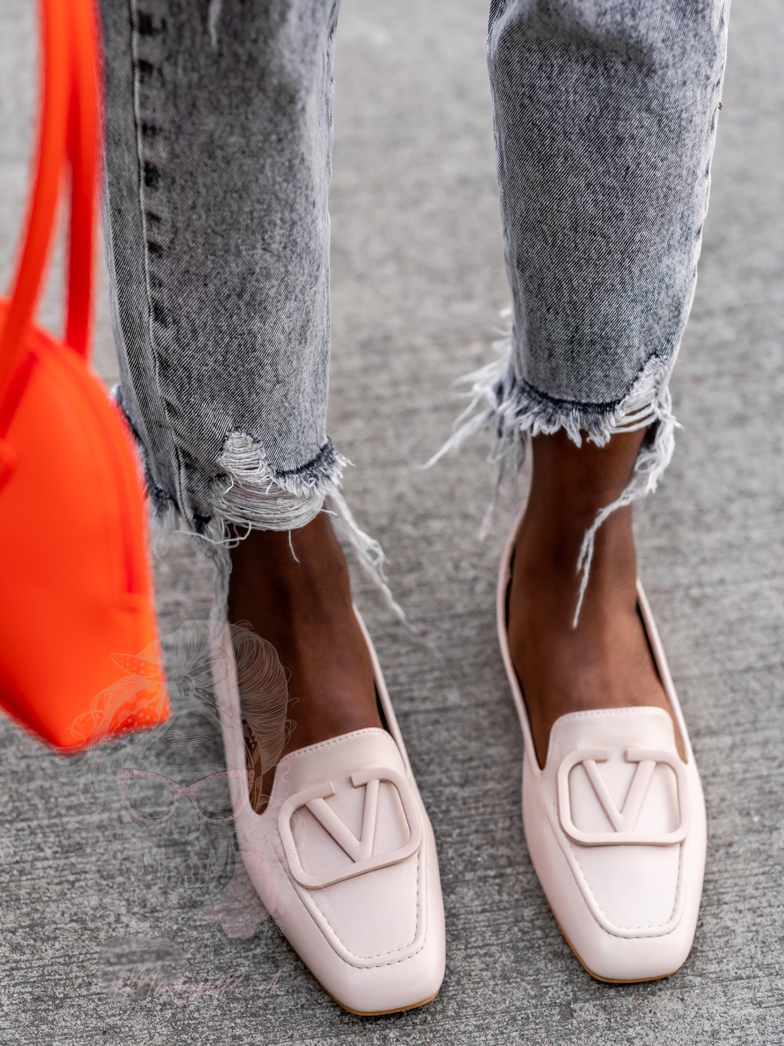 Mokasyny pastelowe Madam Botte beżowe Mokasyny pastelowe Madam Botte beżowe