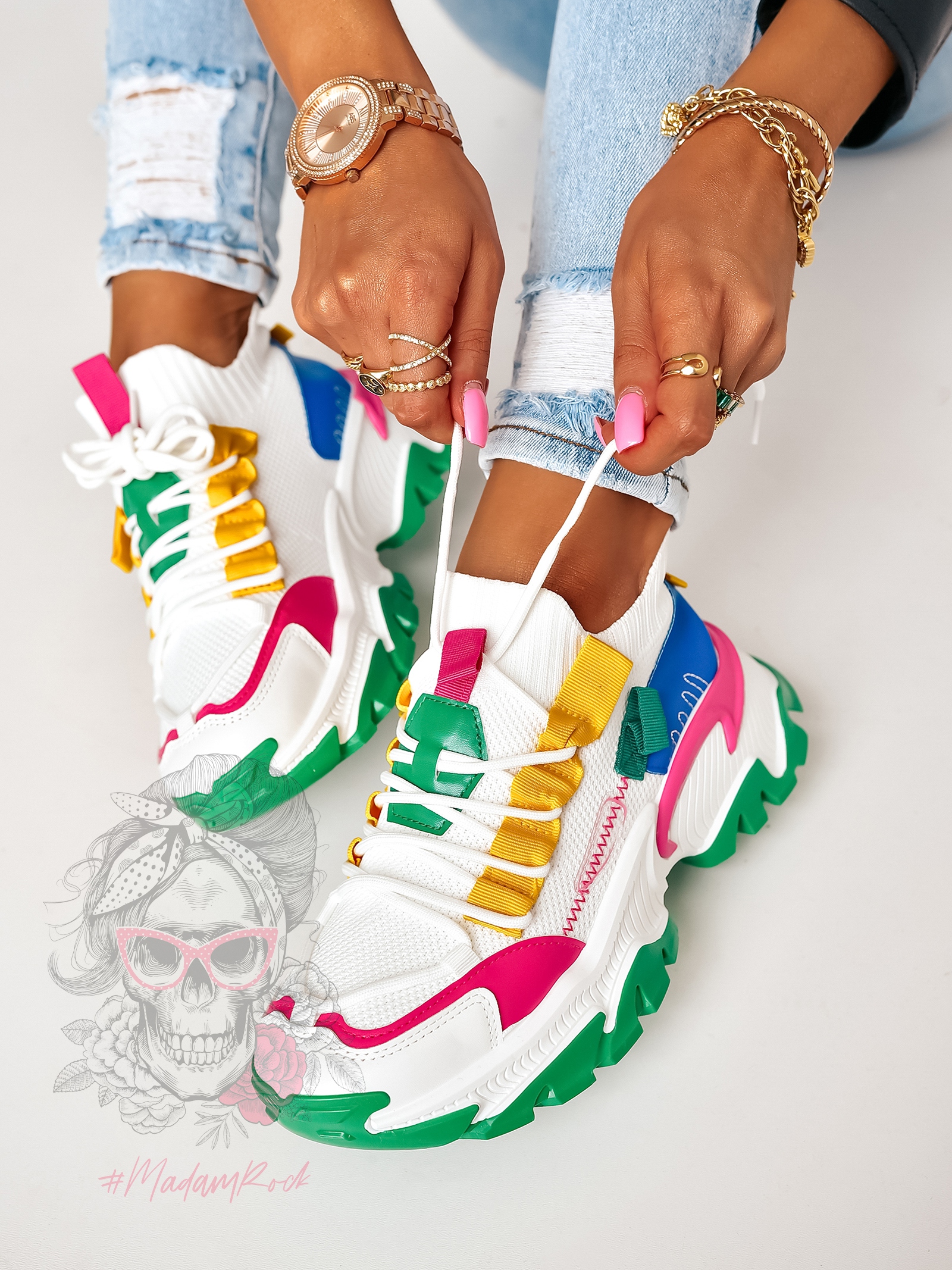 Buty sportowe Madam Runns III zielone