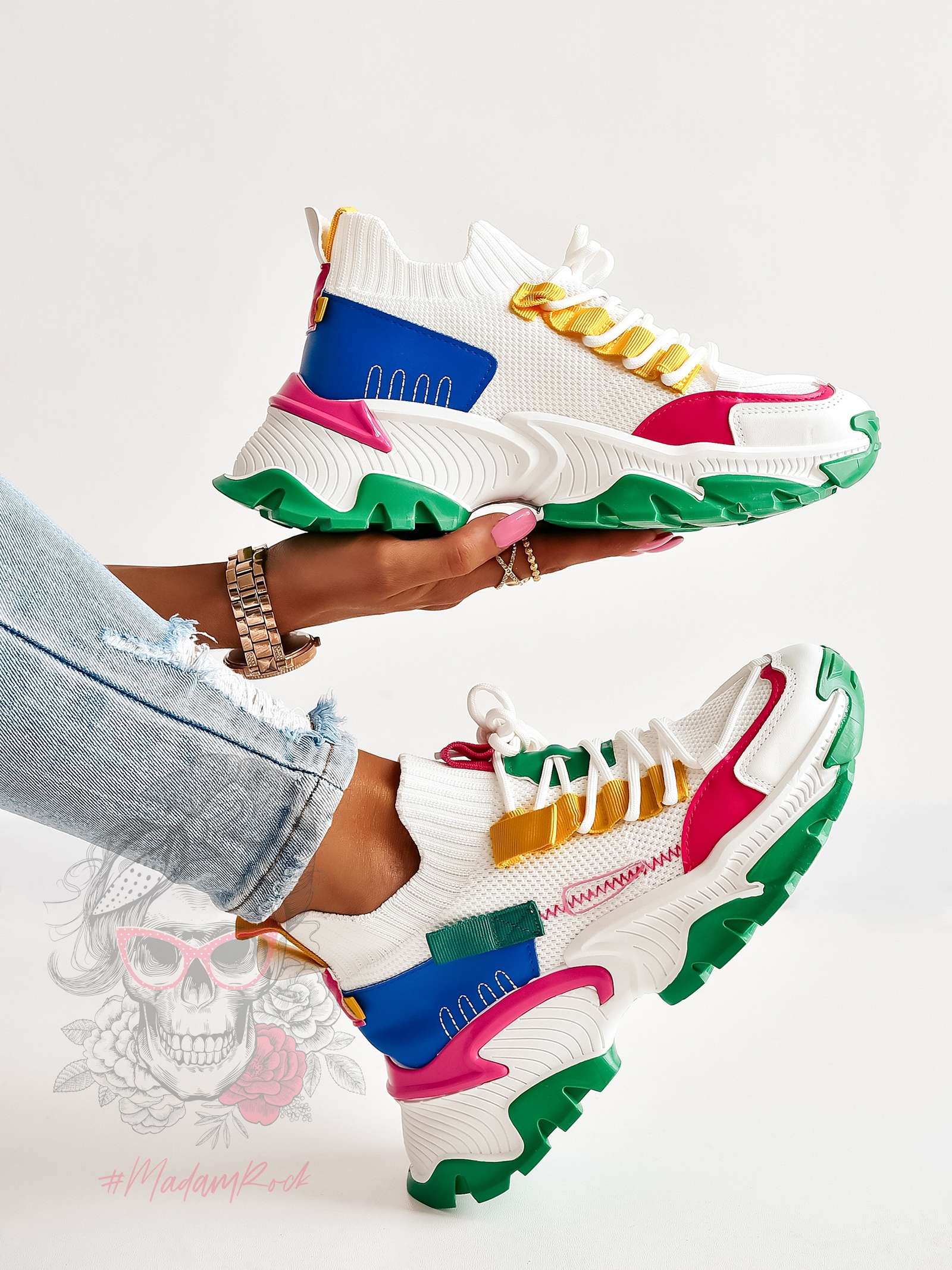 Buty sportowe Madam Runns III zielone