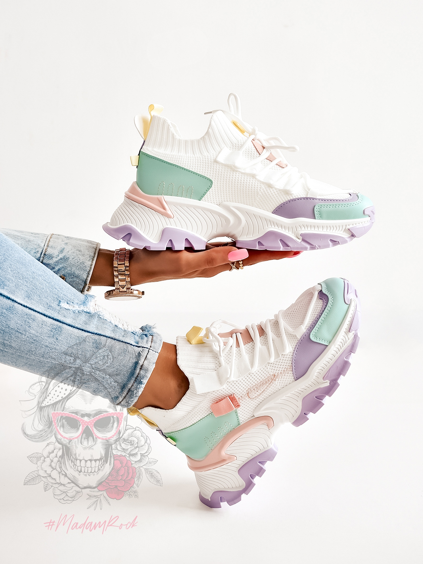 Buty sportowe Madam Runns III fioletowe Buty sportowe Madam Runns III fioletowe