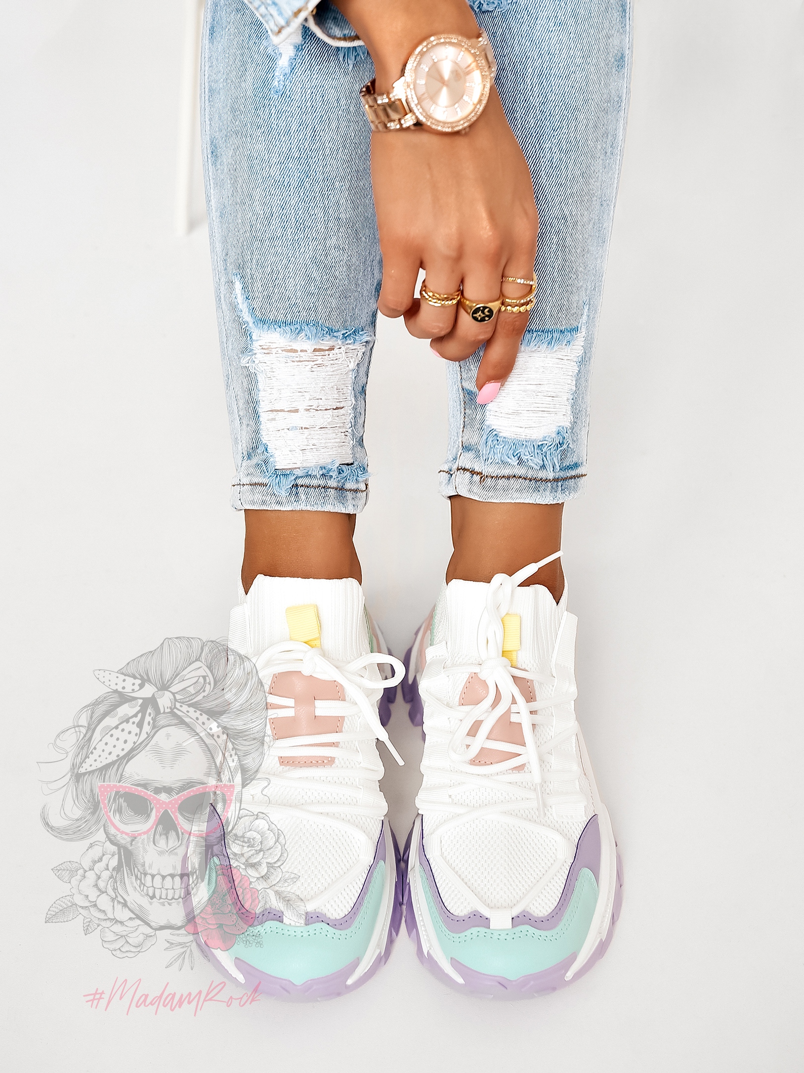 Buty sportowe Madam Runns III fioletowe Buty sportowe Madam Runns III fioletowe