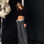 Spodnie garniturowe Moniko III grafitowe