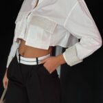 Spodnie garniturowe Moniko V czarne