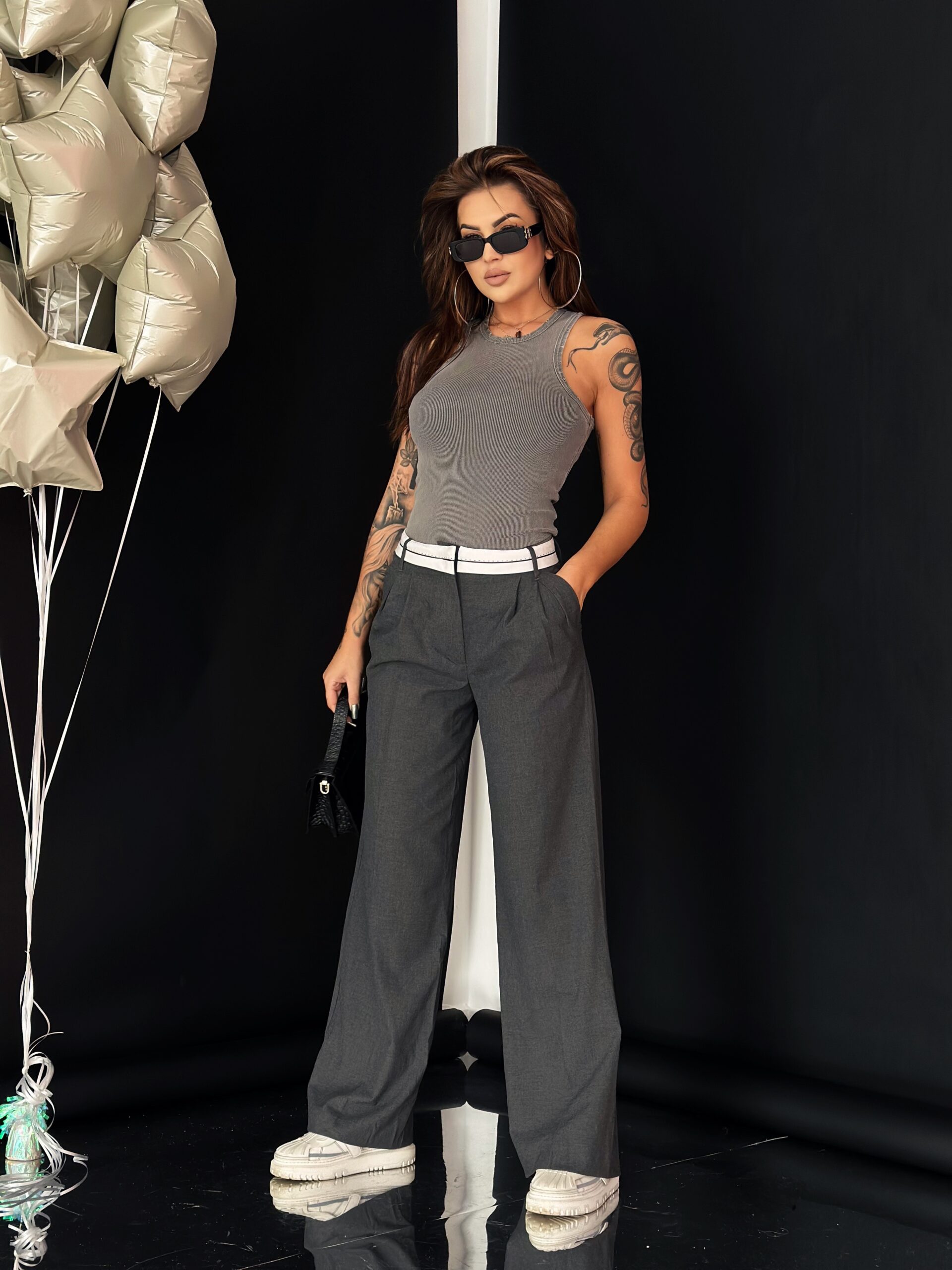 Top bokserka Ida dekatyzowana j.szary Top bokserka Ida dekatyzowana j.szary