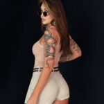 Spódniczki-spodenki Kills beżowe